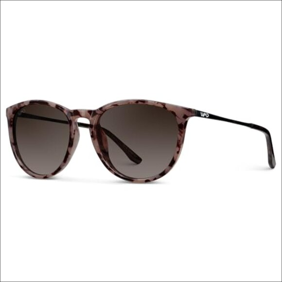 Round Polarized Sunglasses with Polycarbonate Frame, UV400 Protection